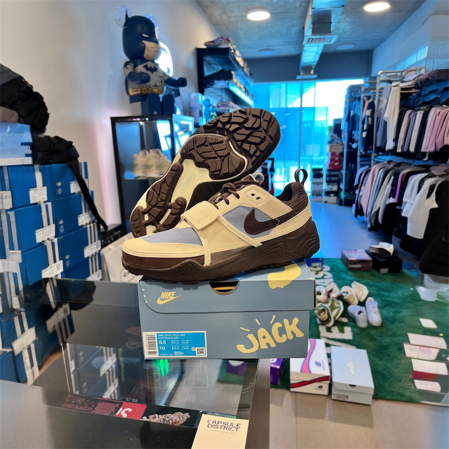 Nike Zoom Field Jaxx Travis Scott Leche Blue