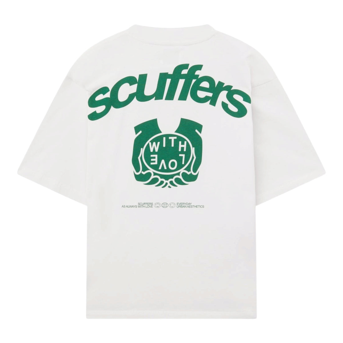 T-Shirt Scuffers Familia Ecru With Love