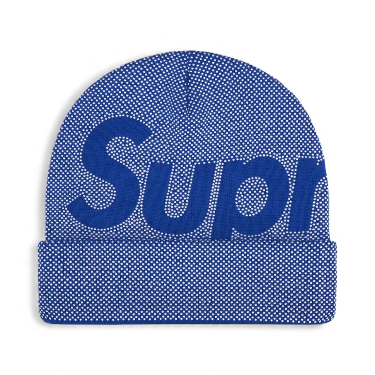 Próximamente - Supreme Studded Knockout Big Logo Beanie Royal