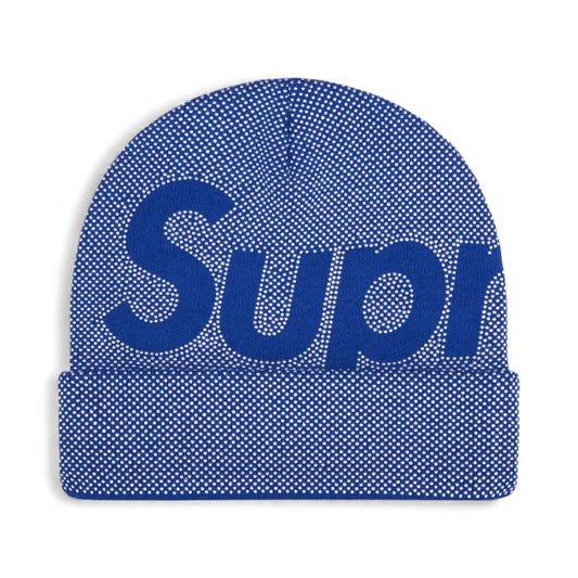 Próximamente - Supreme Studded Knockout Big Logo Beanie Royal