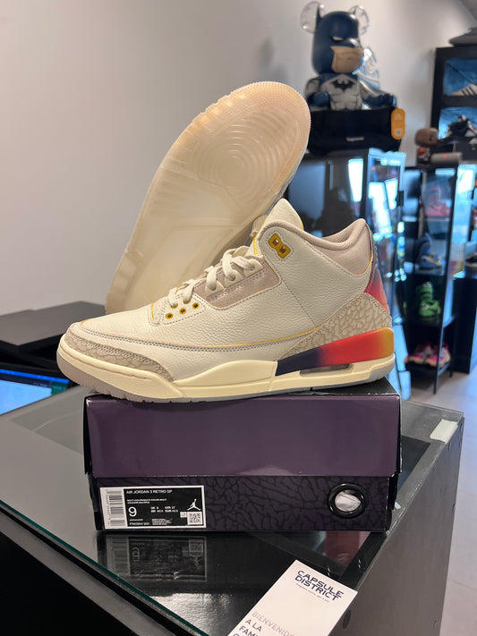 Jordan 3 Retro SP
J Balvin Medellín Sunset ( Usada )