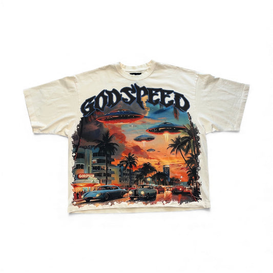 T-Shirt Godspeed Miami UFO