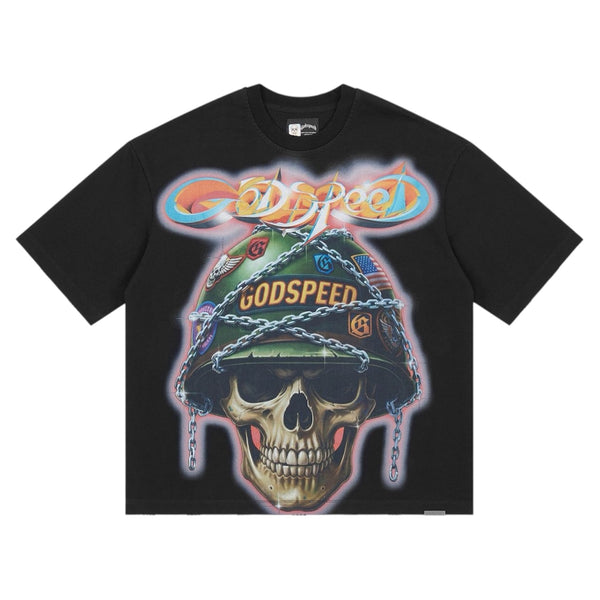 T-Shirt Godspeed Badges Of The Honor Black