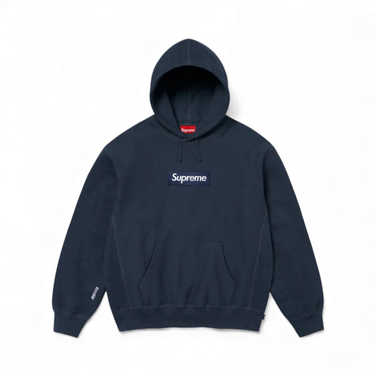 Próximamente - Supreme Box Logo Hooded Sweatshirt Navy