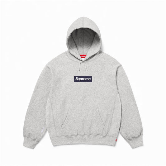 Próximamente - Supreme Box Logo Hooded Sweatshirt Heather Grey