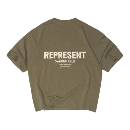 Represent Owners Club T-Shirt - Olive