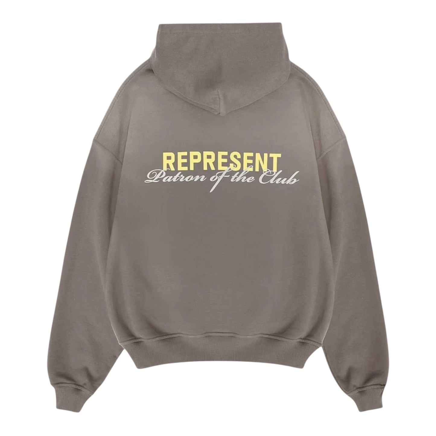 Represent Patron Of The Club Hoodie - Washed Olive