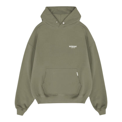 Represent Owners Club Hoodie - Olive