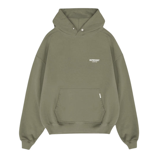 Represent Owners Club Hoodie - Olive