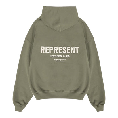 Represent Owners Club Hoodie - Olive