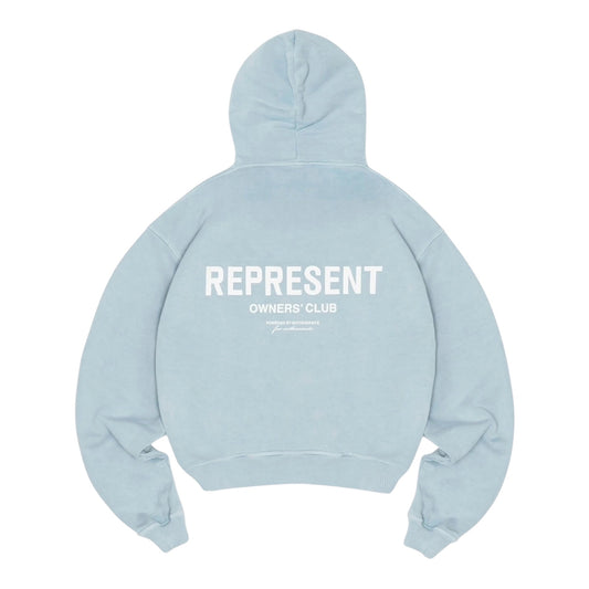Represent Owners Club Hoodie - Powder Blue
