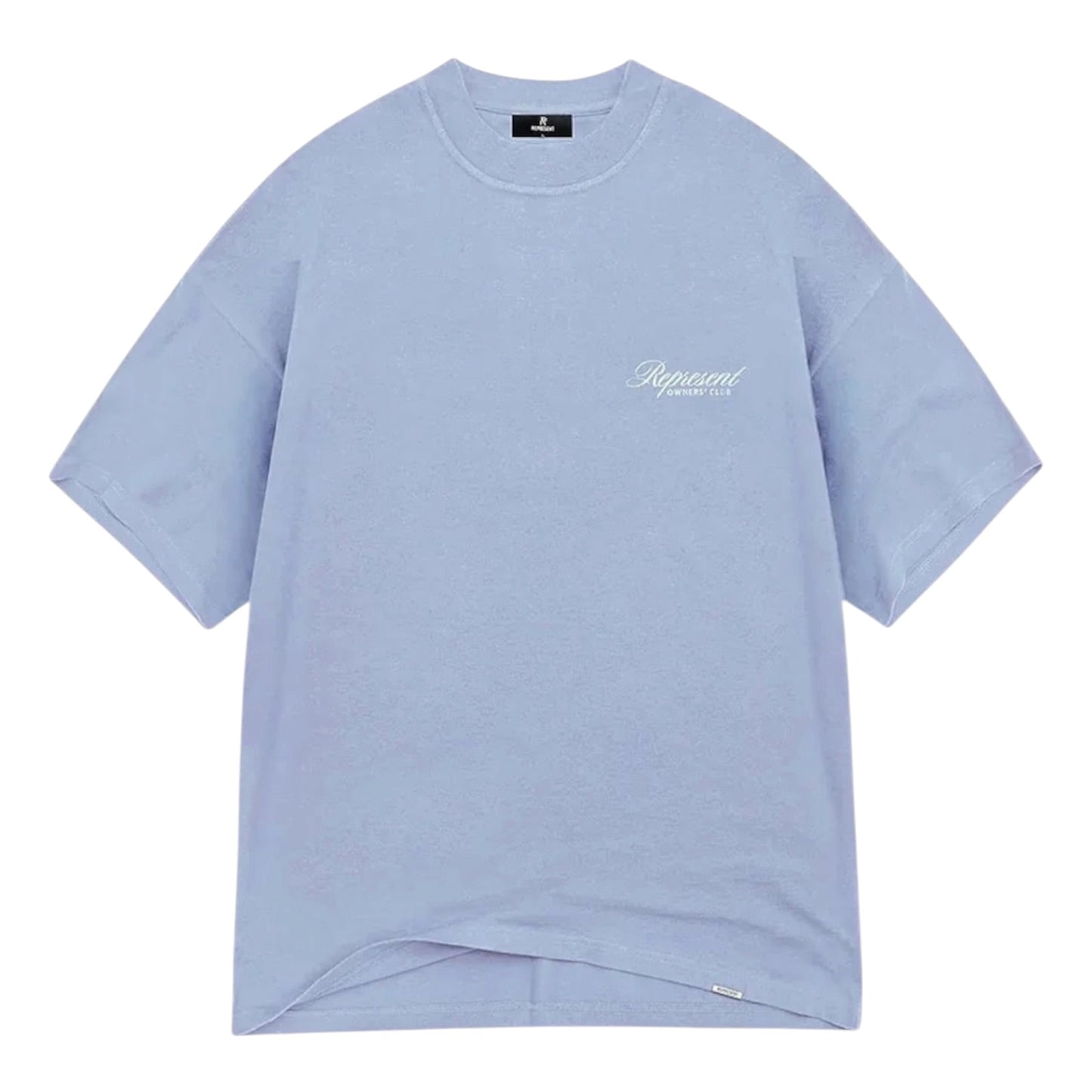 Represent Owners Club Script T-Shirt - Dusty Blue