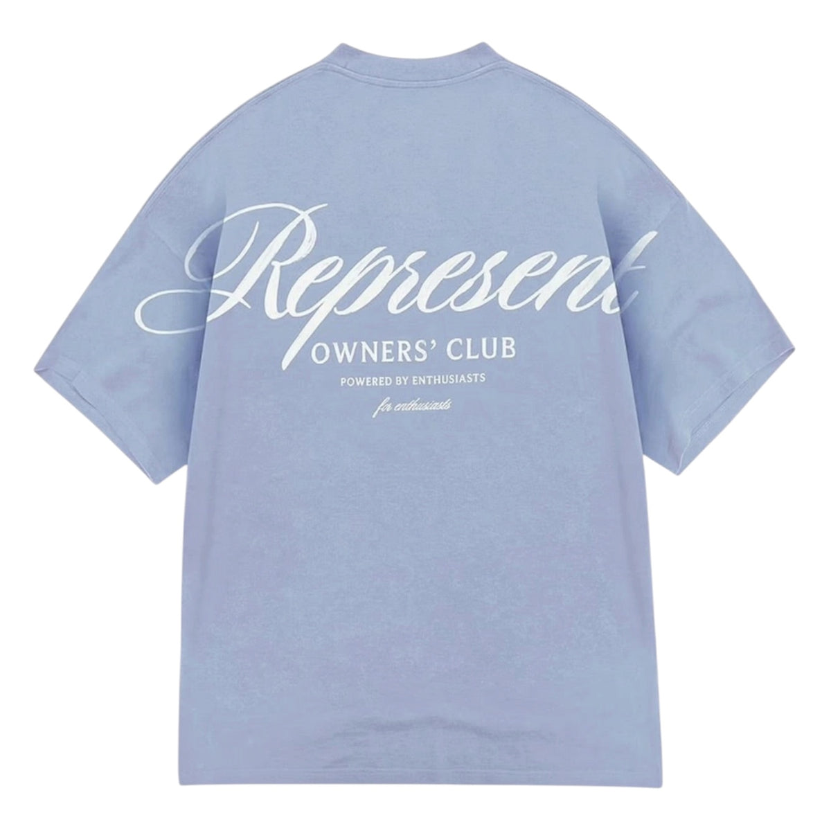 Represent Owners Club Script T-Shirt - Dusty Blue — 2