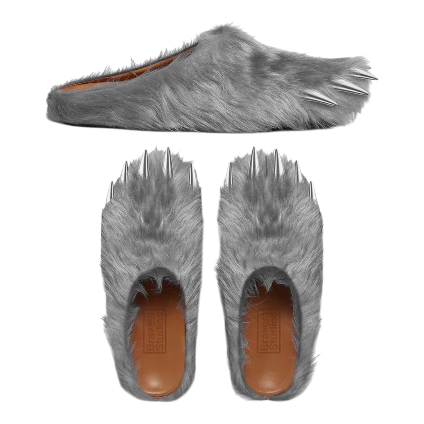 Bear Claw Mules Grey