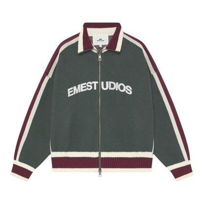 Eme Studios Echellor Forest Zipper Knit