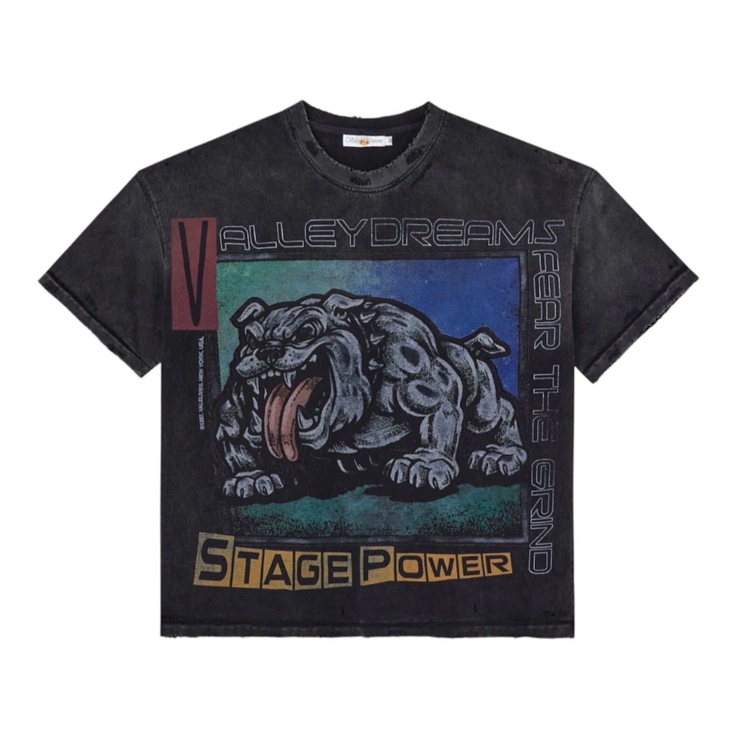 T-Shirt Valley Big Stage Black
