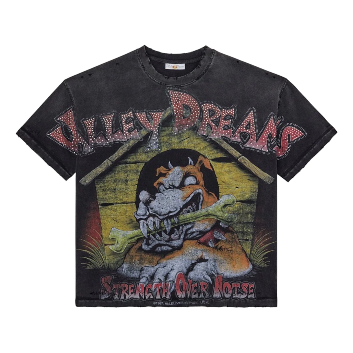 T-Shirt Valley Doghouse Bling