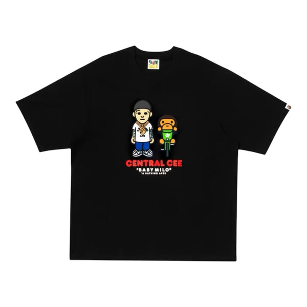 T-Shirt Bape x Spotify x Central Cee Bax Milo Relaxed Fit Black