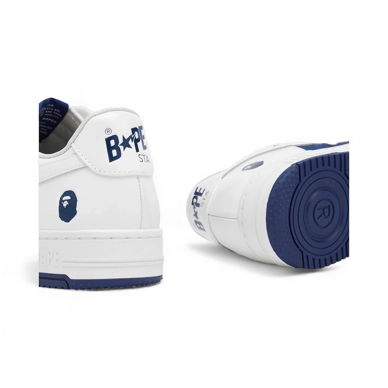 A Bathing Ape Bape Sta Low
#6 White Navy