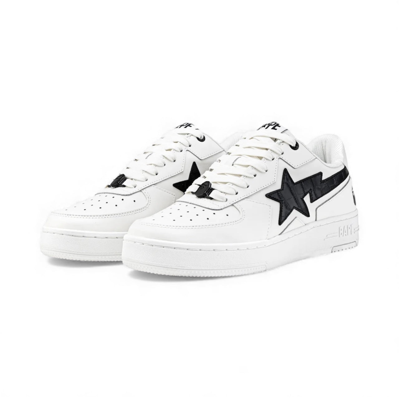 A Bathing Ape Bape Sta Icon
#1 M2 White Black