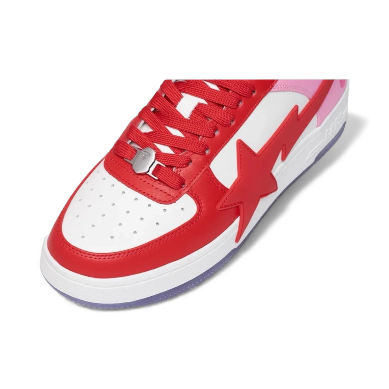 A Bathing Ape Bape Sta OS White Pink Red