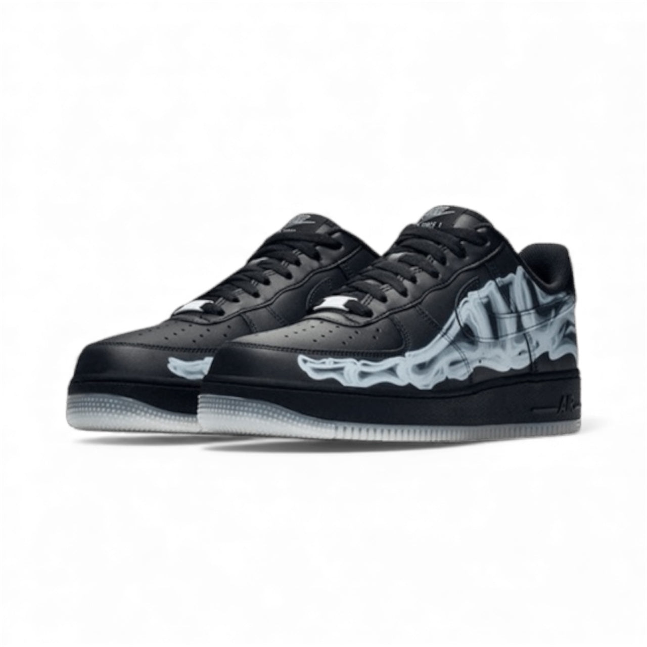 Nike Air Force 1 Low Black Skeleton Halloween (2019)