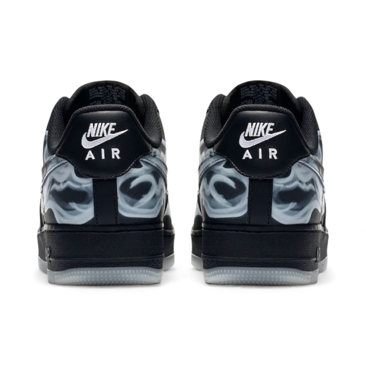 Nike Air Force 1 Low Black Skeleton Halloween (2019)