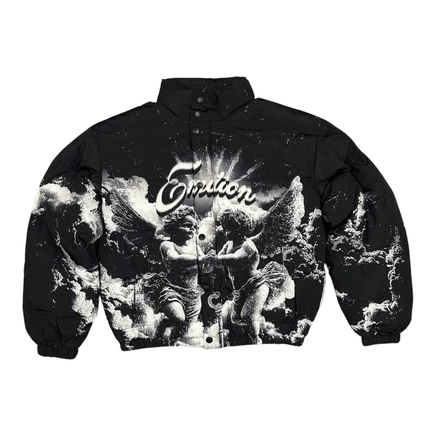 Puffer Jacket Mixed Emotion Cloud