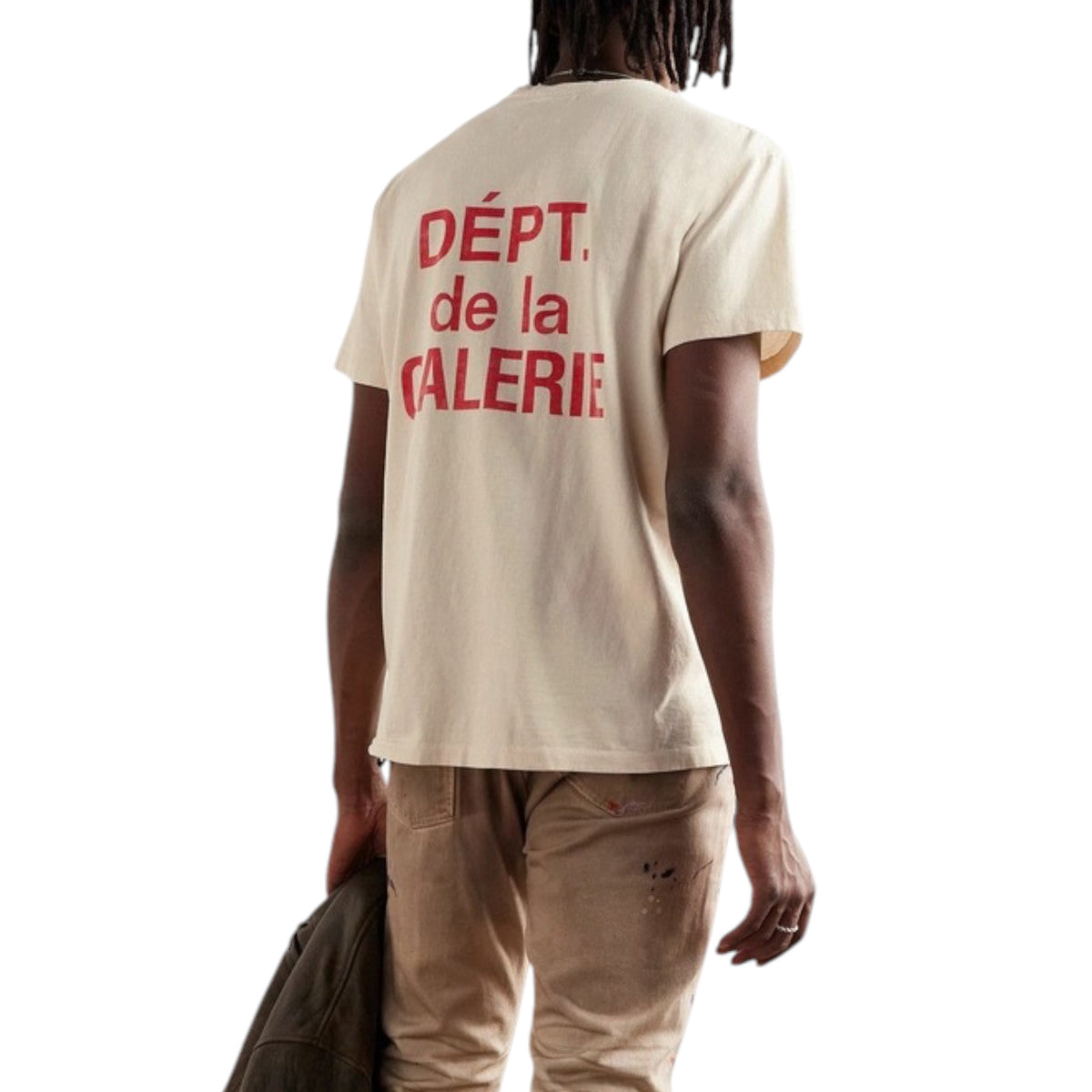 Gallery Dept. Souvenir Tee Cream Red — 2