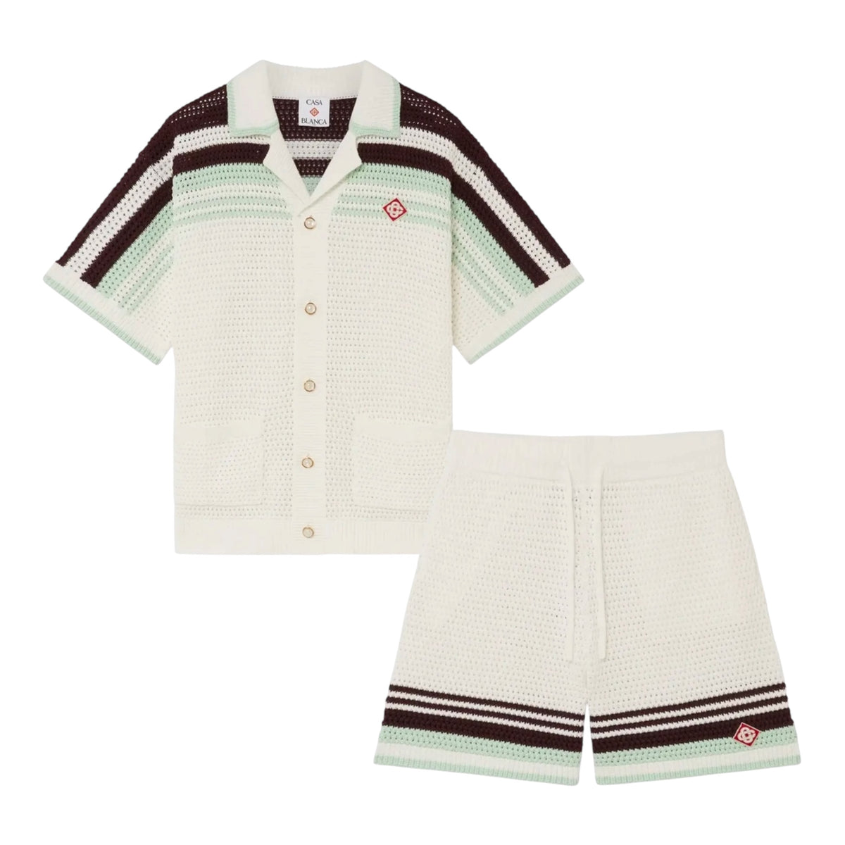 Casablanca Tracksuit Cotton Crochet