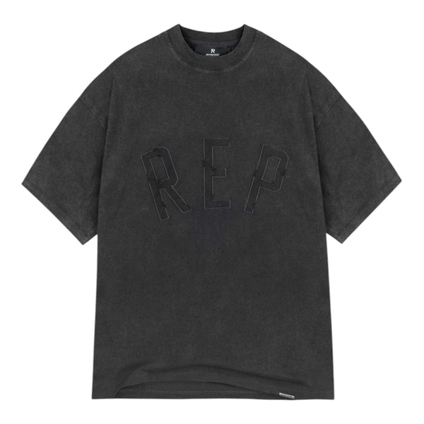 Represent Rep Applique T-Shirt Vintage Black