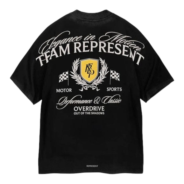 Represent Crest T-Shirt Vintage Black