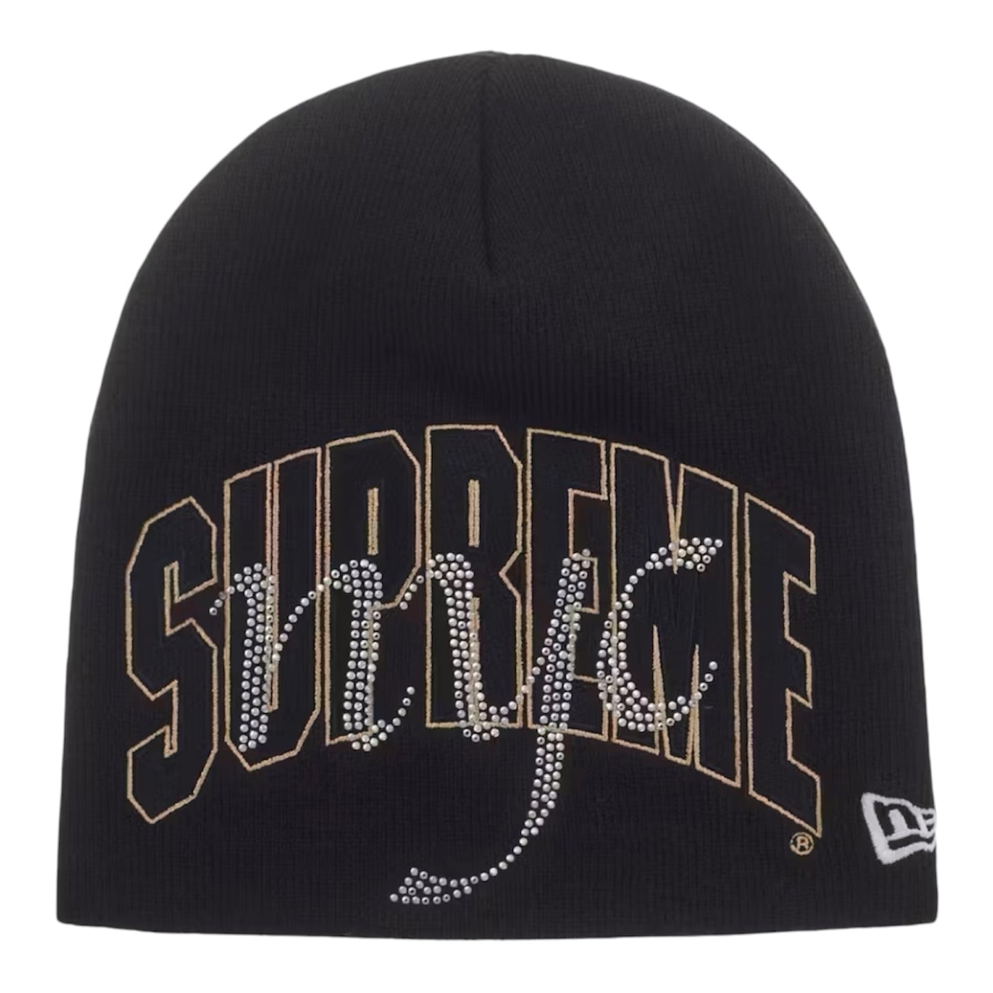 Beanie Supreme New Era Rhinestone (2026) Black