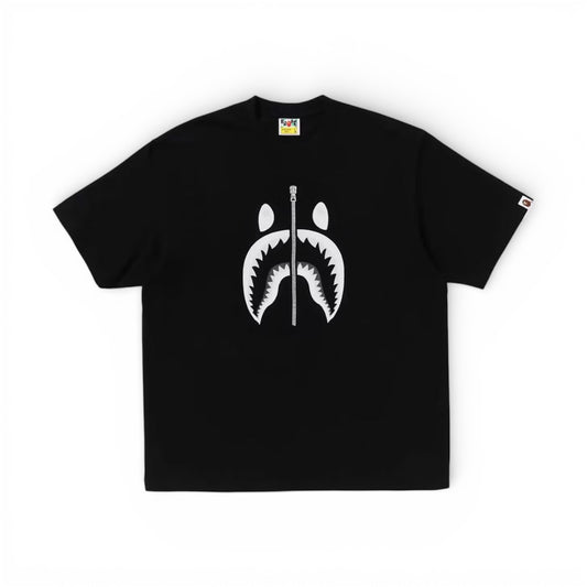 T-Shirt Bape Black Shark #1