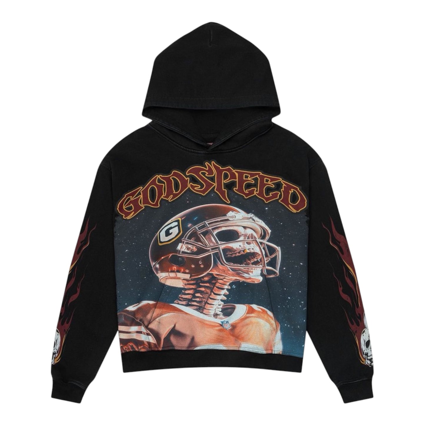 Hoodie Godspeed Morale Black