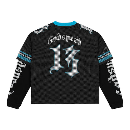 Jersey Layered Godspeed TD Black/Blue/White