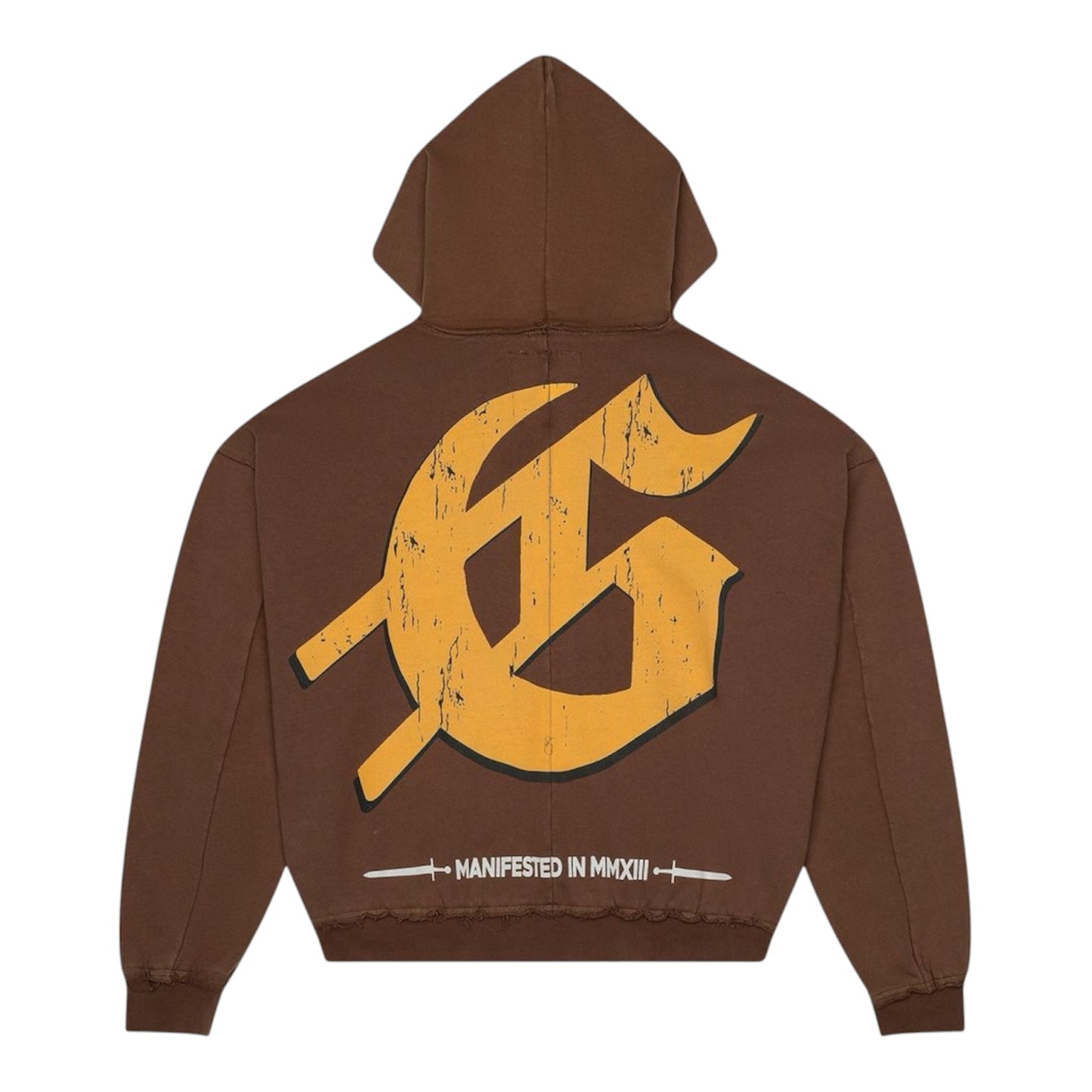 Hoodie Zip Up Godspeed Chrome Liberty Brown