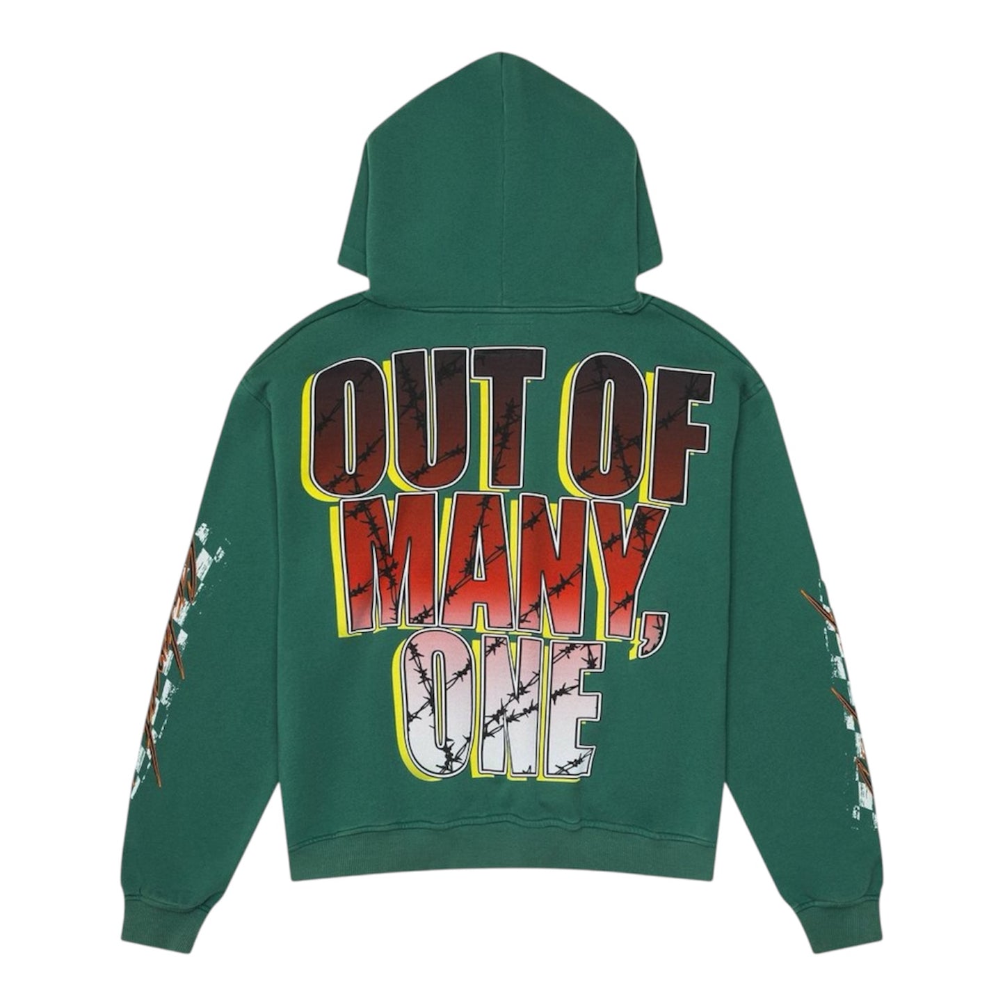 Hoodie Godspeed Motocross Green