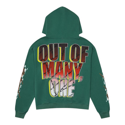 Hoodie Godspeed Motocross Green