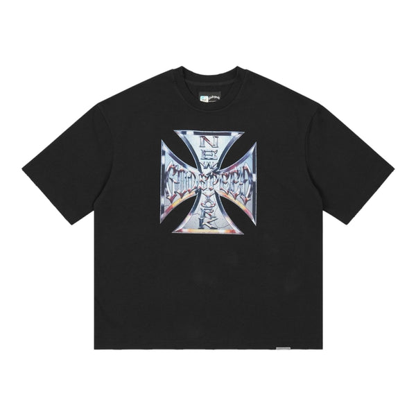 T-Shirt Godspeed Chrome Motto Black
