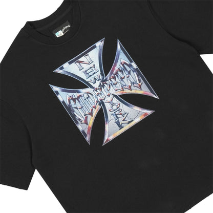 T-Shirt Godspeed Chrome Motto Black