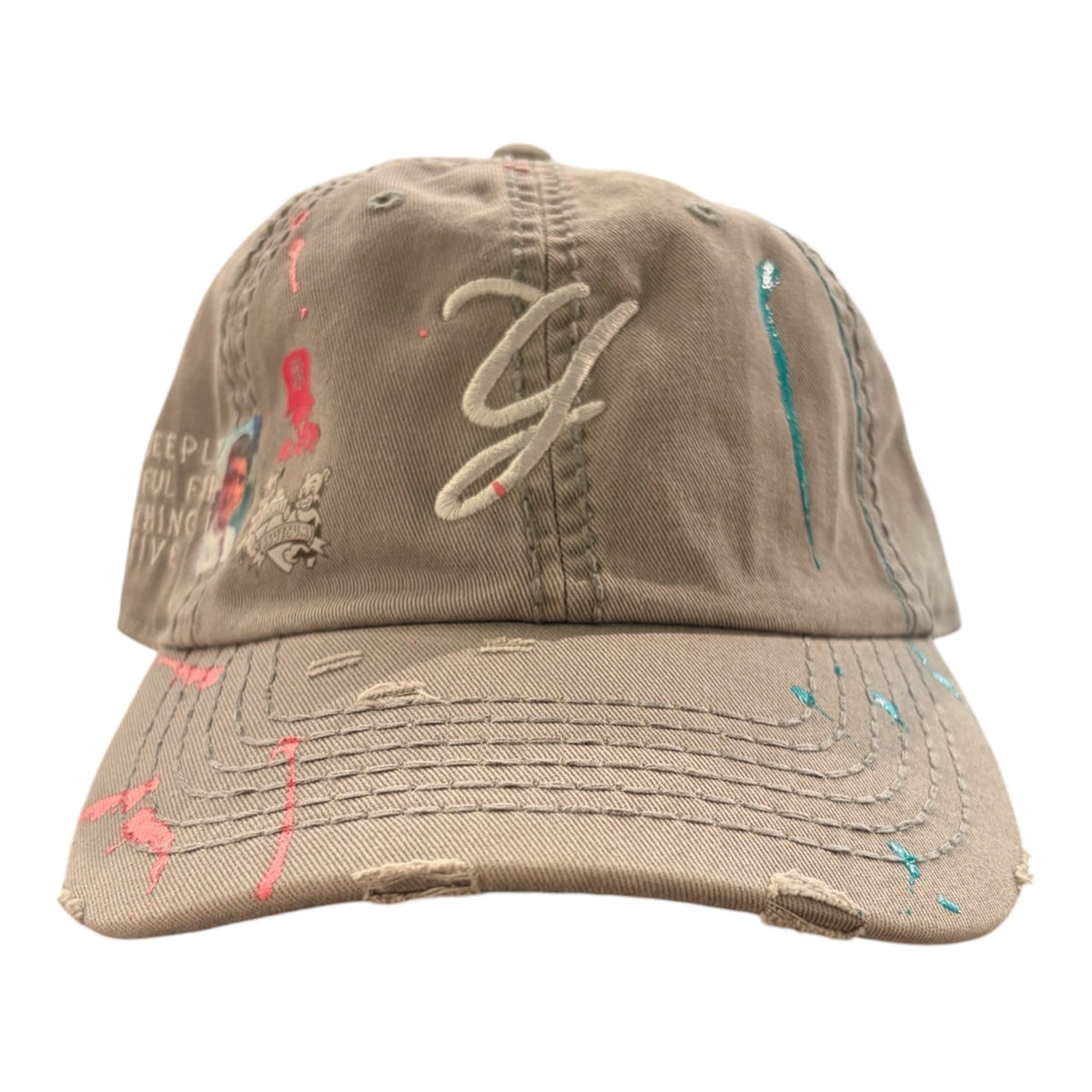 Hat Yoshi Custom Grey