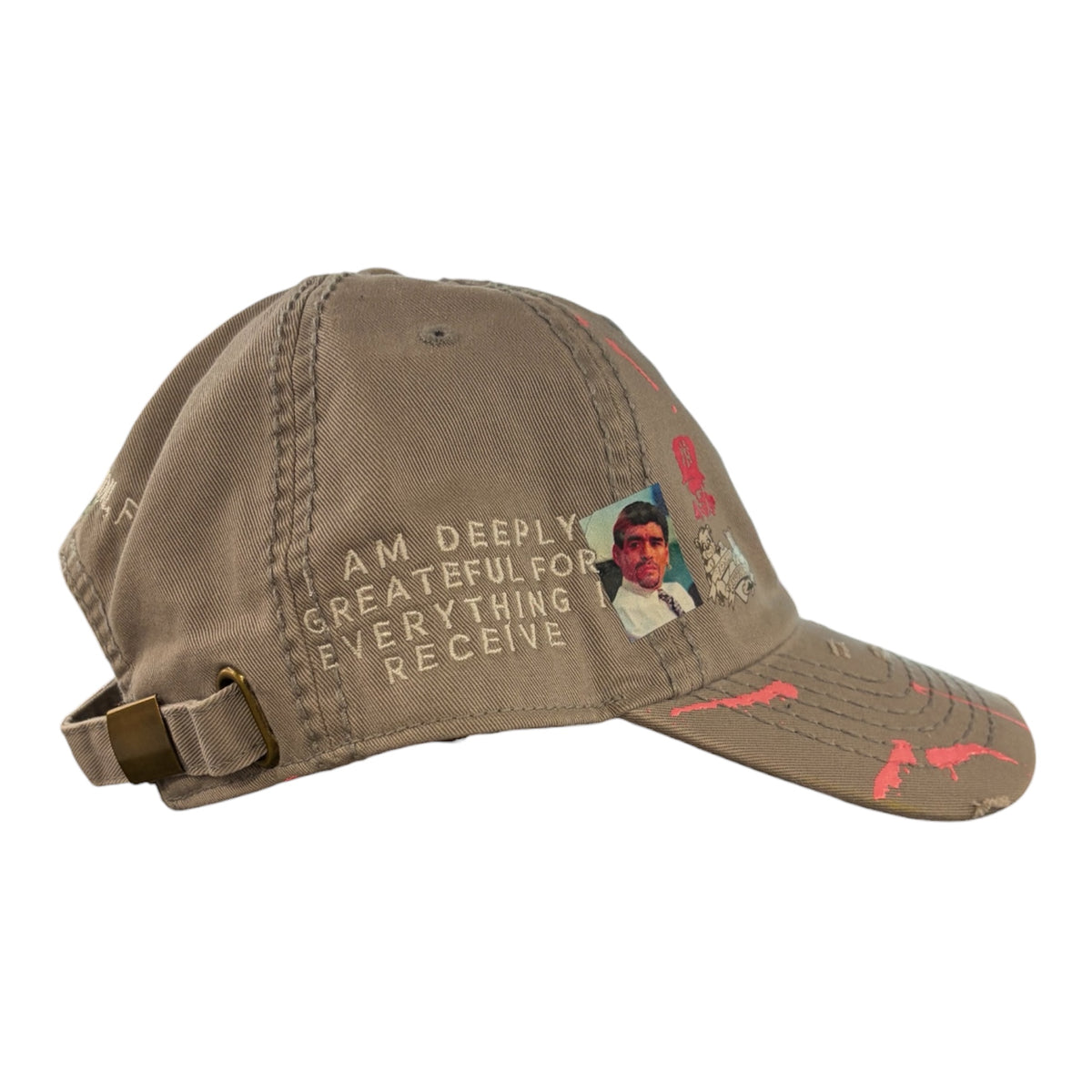 Hat Yoshi Custom Grey — 3