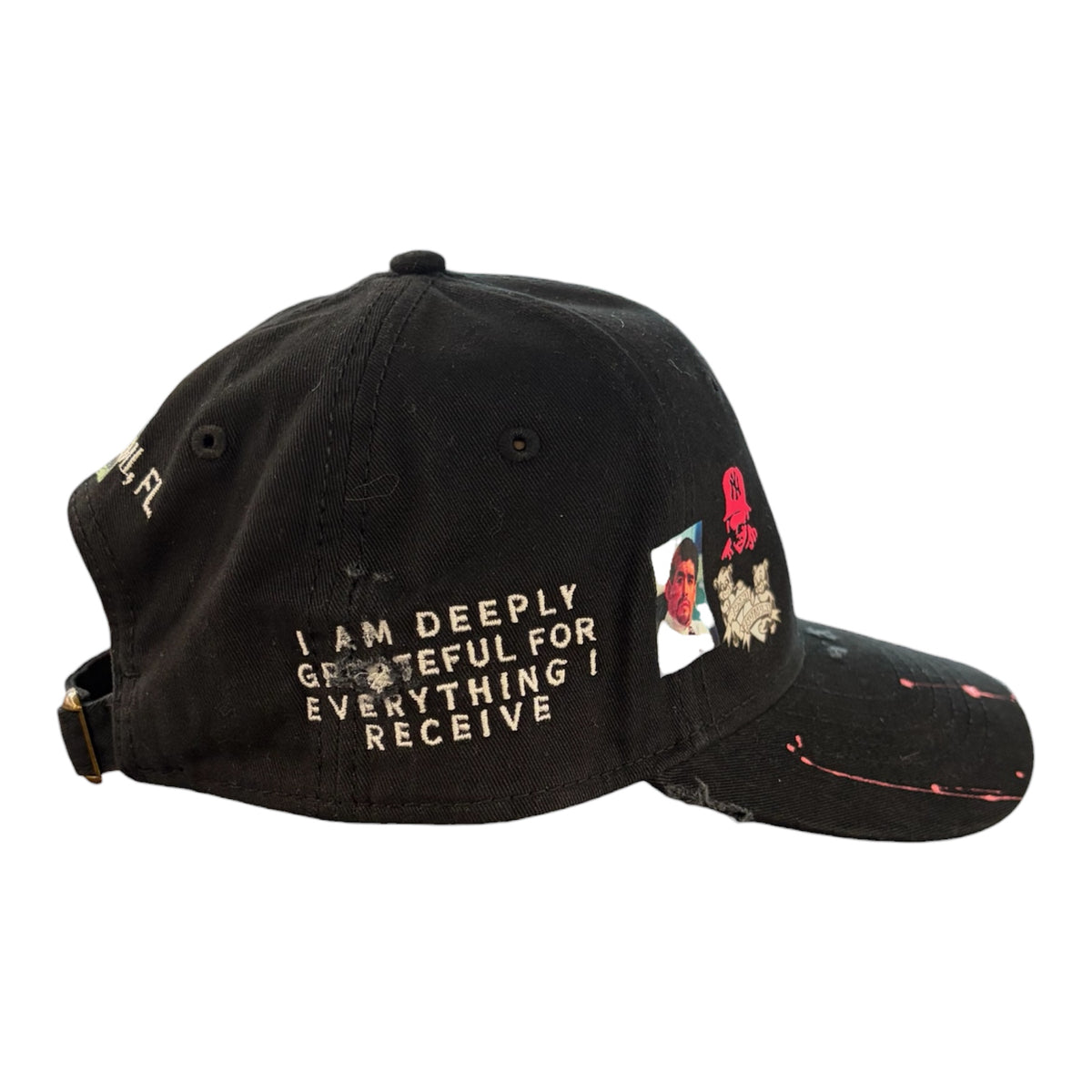 Hat Yoshi Custom Black — 3