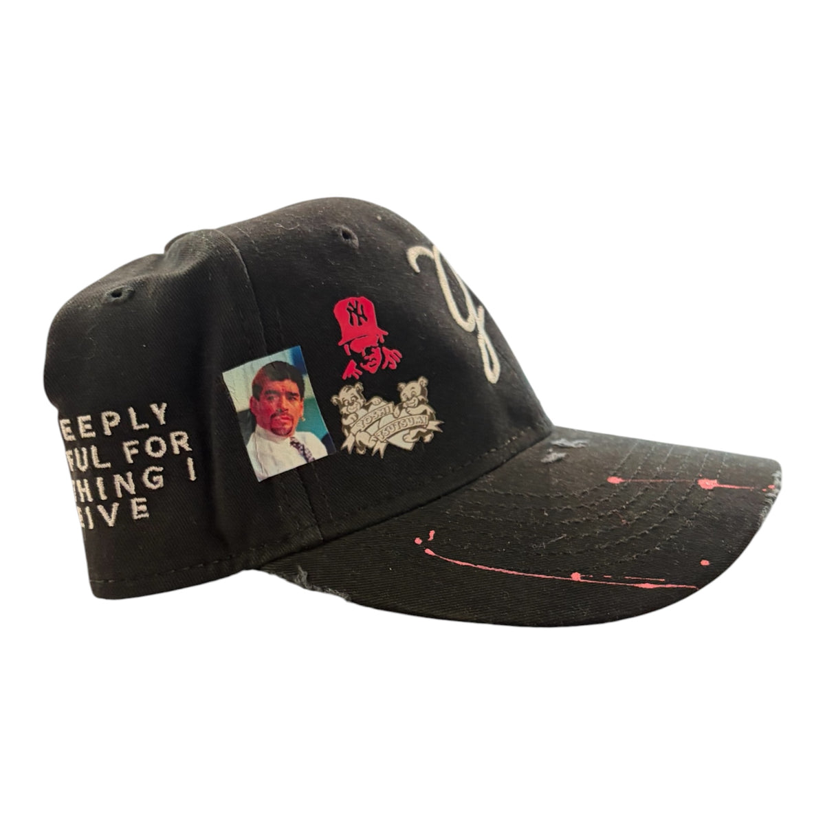 Hat Yoshi Custom Black — 2